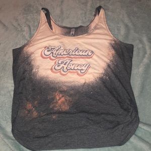 Plus American Honey Bleached Tank Top